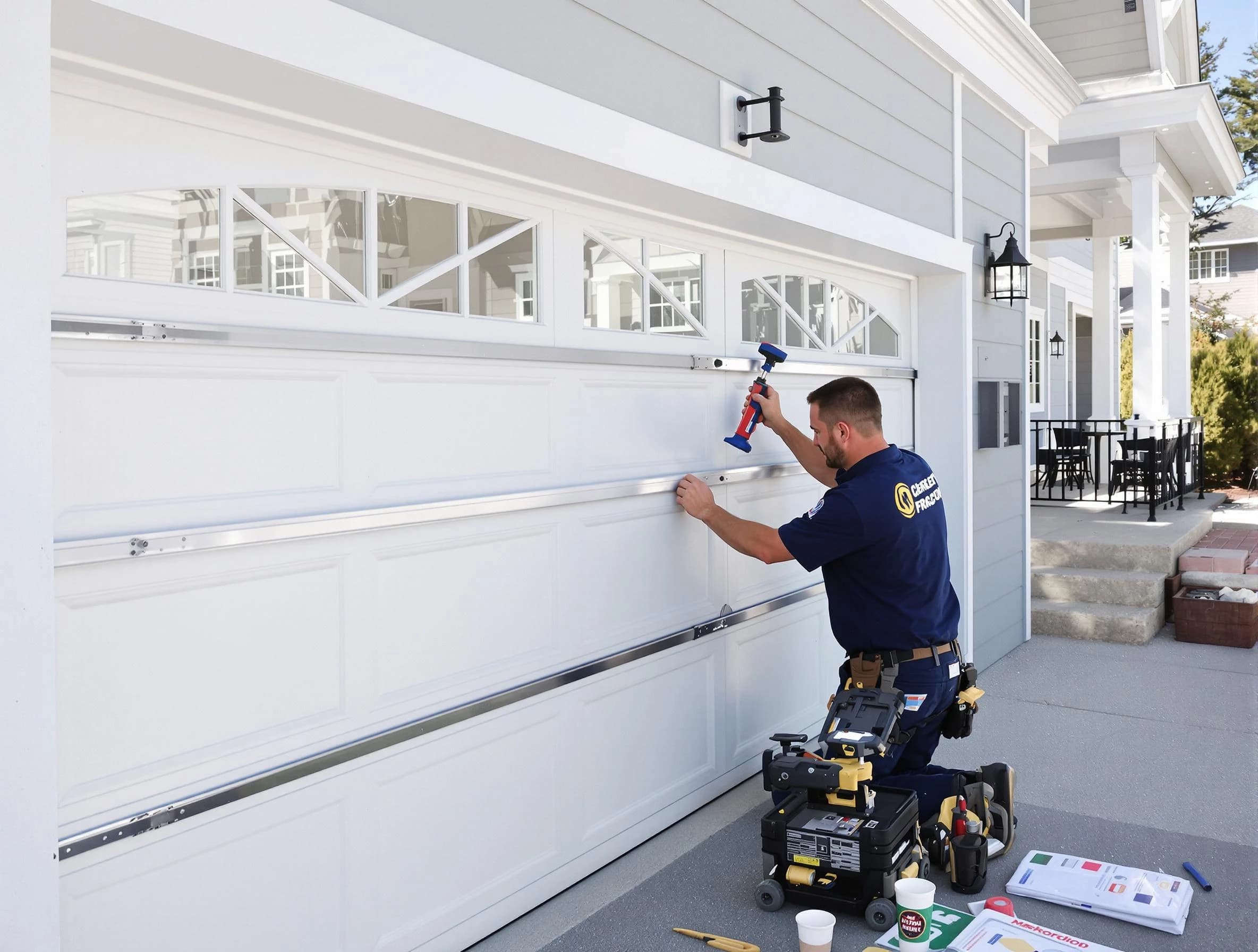 Professional garage door installation by Old Bridge Garage Door Repair in Old Bridge