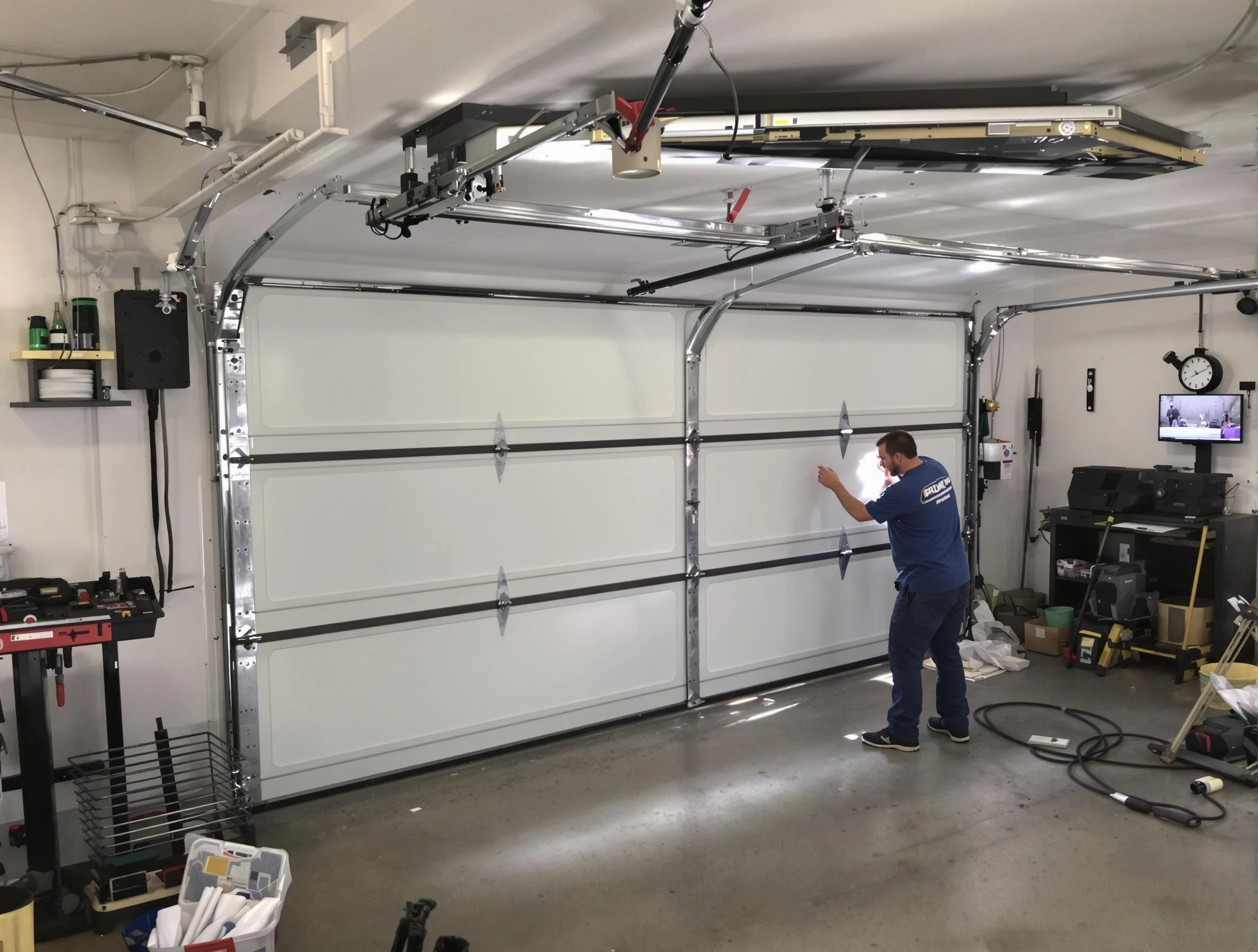 Professional garage door repair service by Old Bridge Garage Door Repair in Old Bridge
